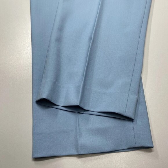 Theory Trecca 2 Cropped Mid‑Rise Suit Trousers – Stone Blue – Size 8 – NWT - Picture 8 of 8